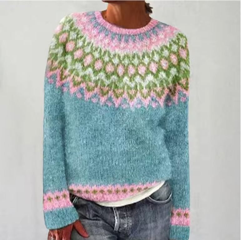 Aurelie | Pull Rétro Élégant pour l'Hiver