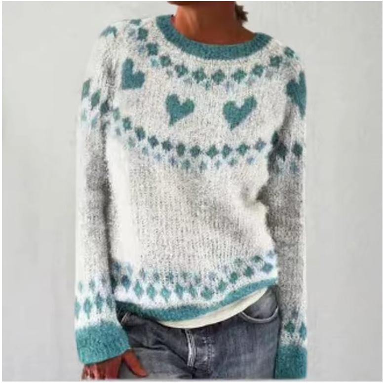 Eileen | Pull Rétro Élégant pour l'Hiver