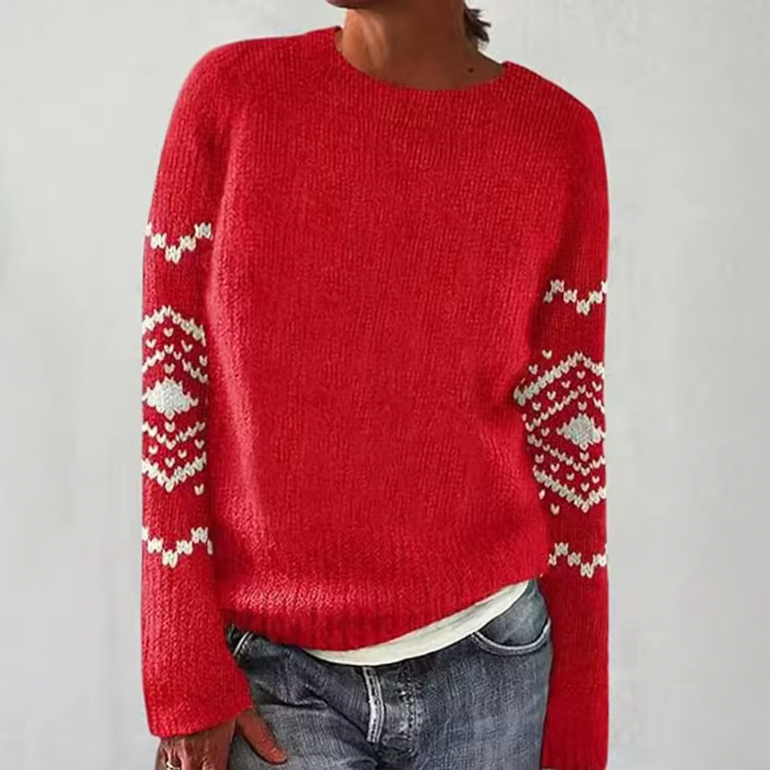Marie | Pull Rétro Élégant pour l'Hiver