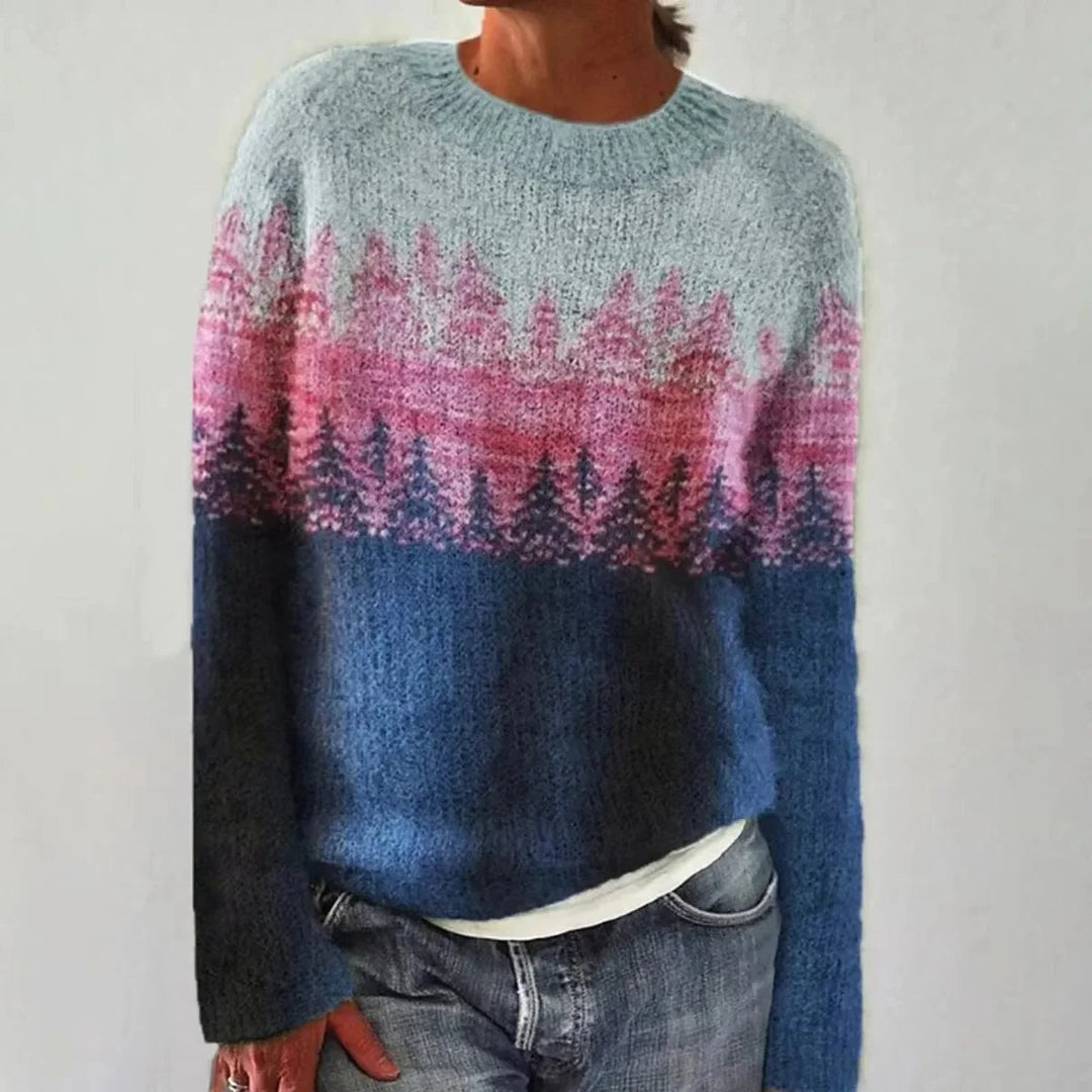 Viktoria | Pull Rétro Élégant pour l'Hiver