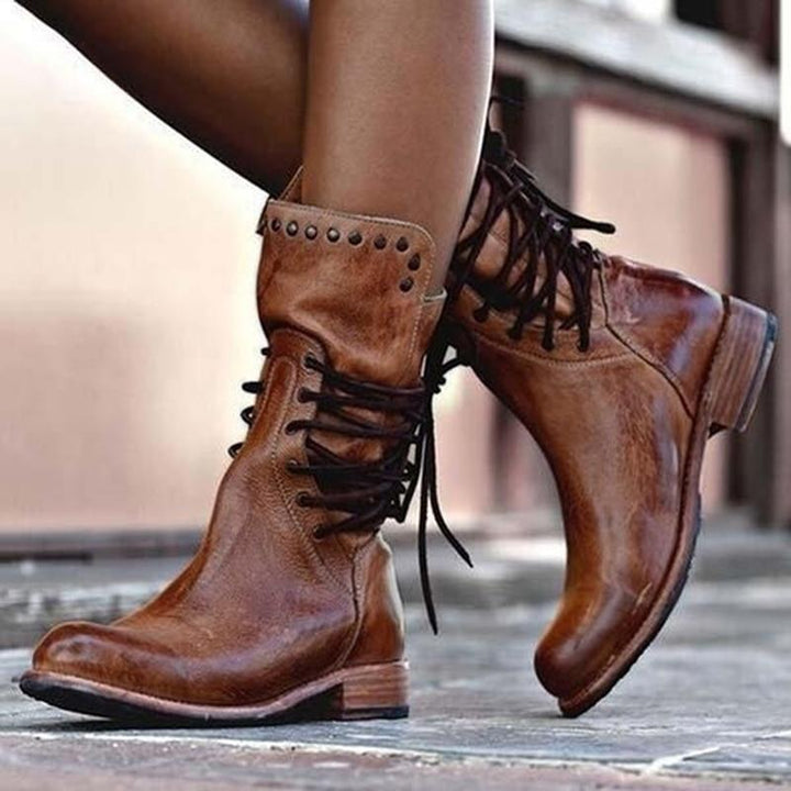 BREE™ | Bottes en Cuir Élégantes