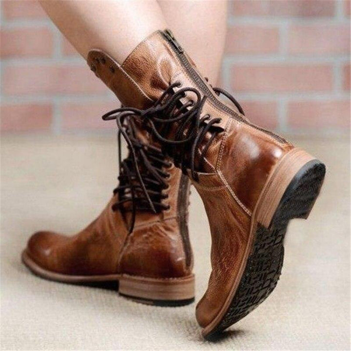 BREE™ | Bottes en Cuir Élégantes
