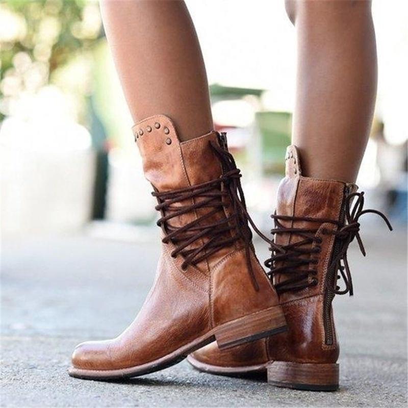 BREE™ | Bottes en Cuir Élégantes