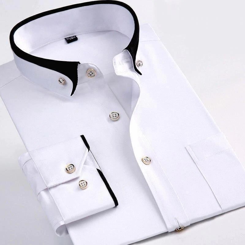 Michel™ | Chemise Classique à Manches Longues (1+1 GRATUIT)