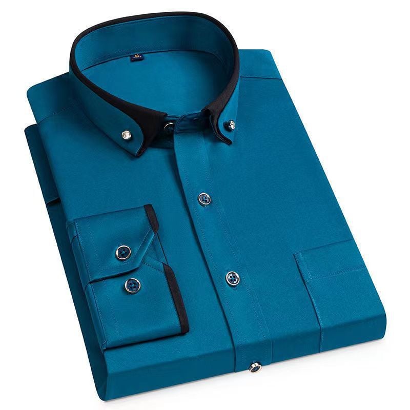 Michel™ | Chemise Classique à Manches Longues (1+1 GRATUIT)