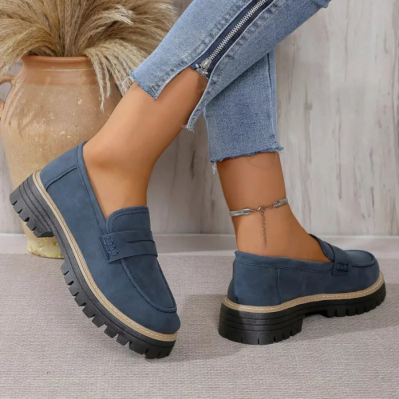 Maélis™ – Mocassins élégants à confort supérieur + semelles offertes