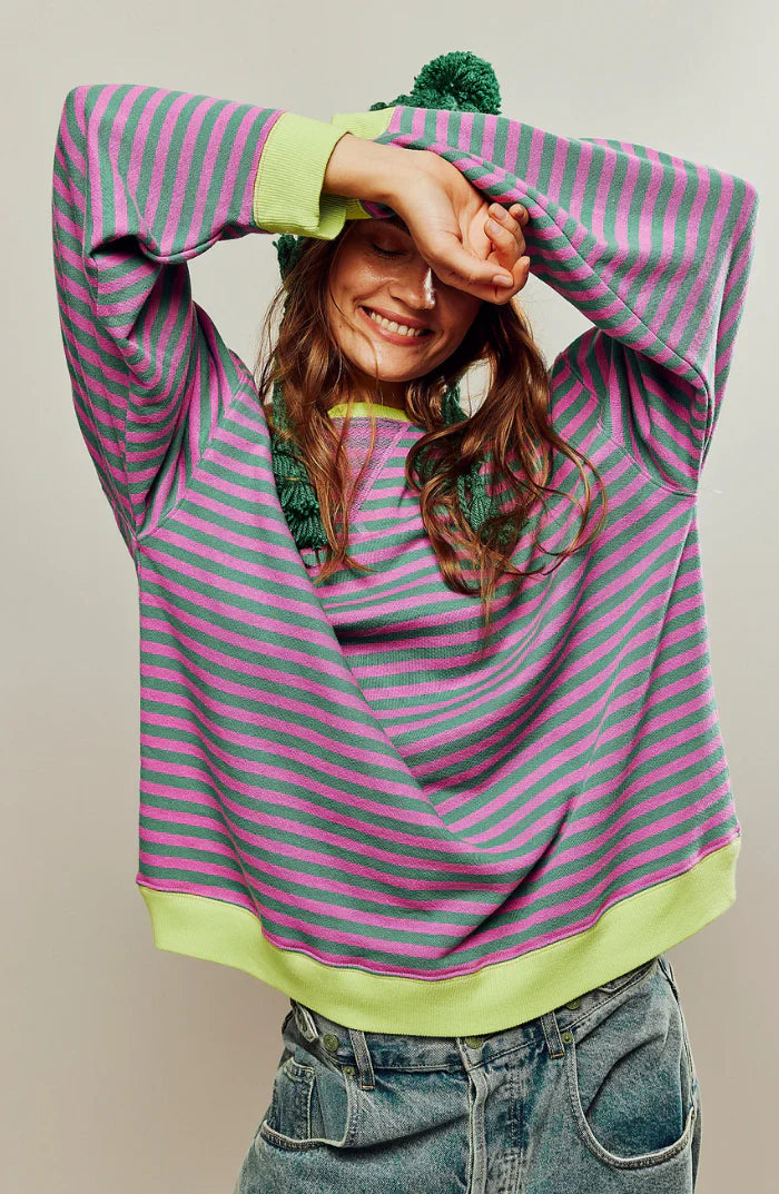 MANA™ | PULL OVERSIZE RAYÉ