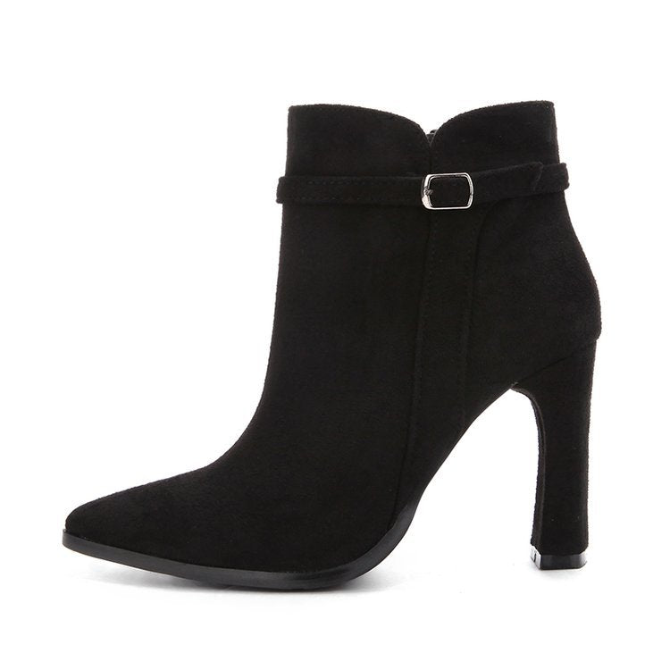 Éloriane – Bottines Élégantes à Talon Élancé