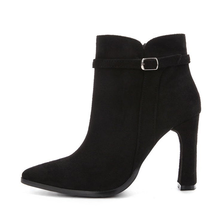 Éloriane – Bottines Élégantes à Talon Élancé