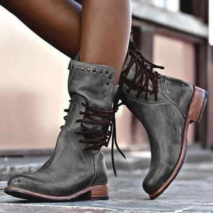 BREE™ | Bottes en Cuir Élégantes