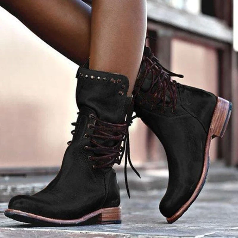 BREE™ | Bottes en Cuir Élégantes