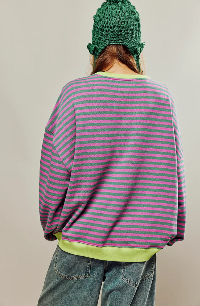 MANA™ | PULL OVERSIZE RAYÉ