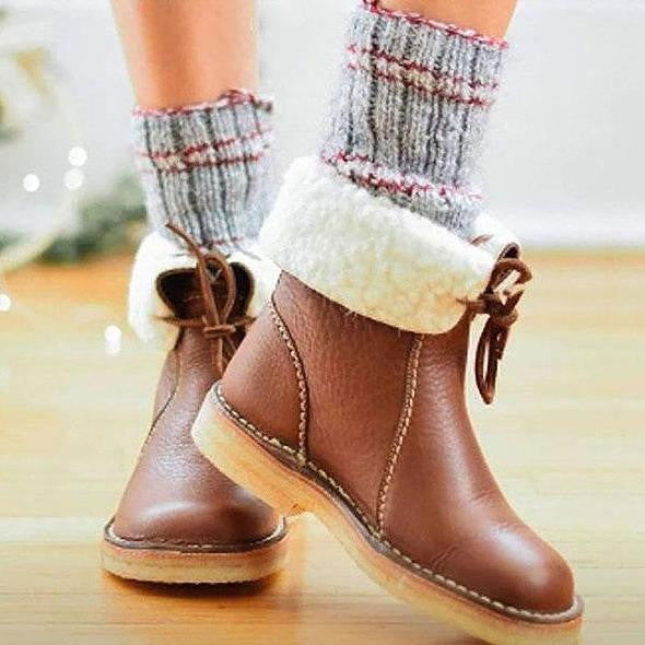 SOPHIA™ | Botte Imperméable Doublée de Laine