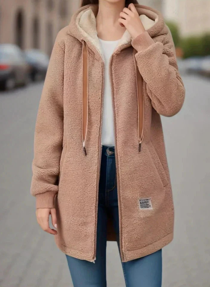 Marie | Sweat à Capuche Zippé