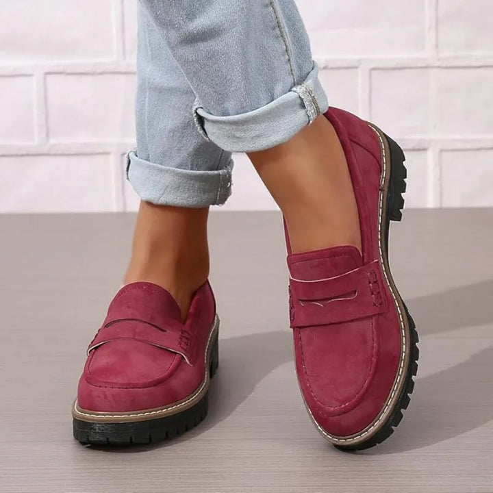 Maélis™ – Mocassins élégants à confort supérieur + semelles offertes