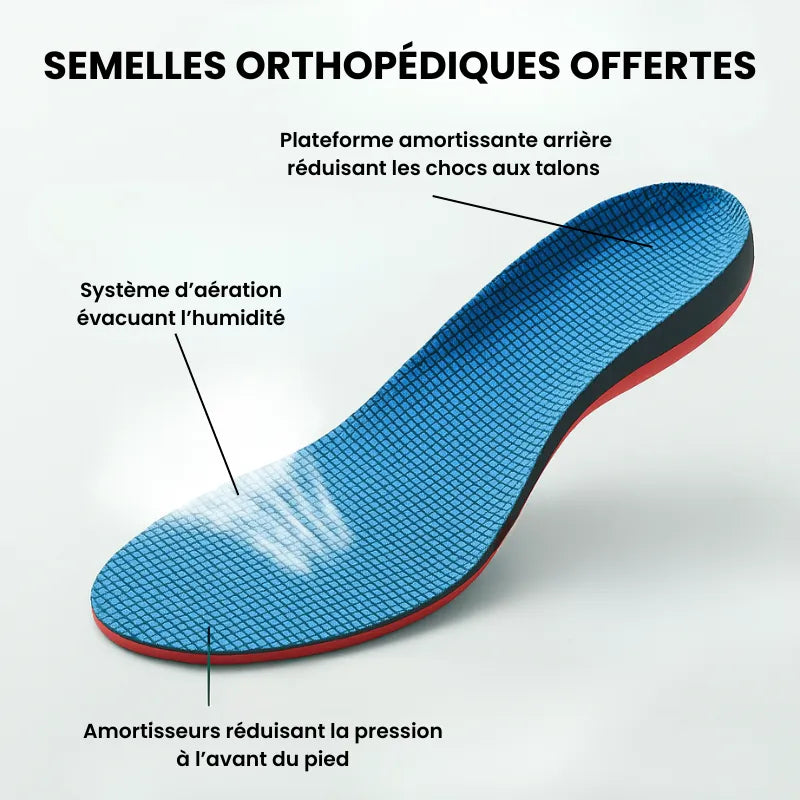 Maélis™ – Mocassins élégants à confort supérieur + semelles offertes