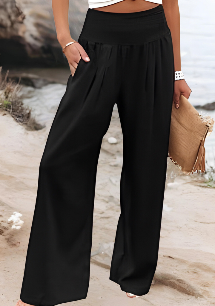 Lily | Pantalon d'Été Amusant à Pentes Larges