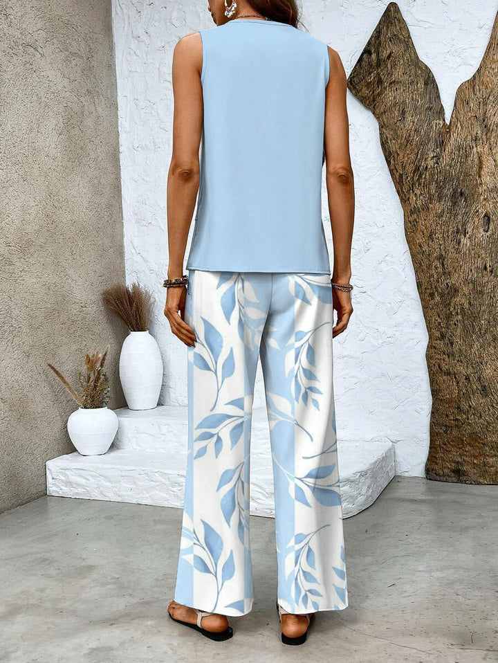 Esther | Ensemble Été Luxe Pantalon + Chemise