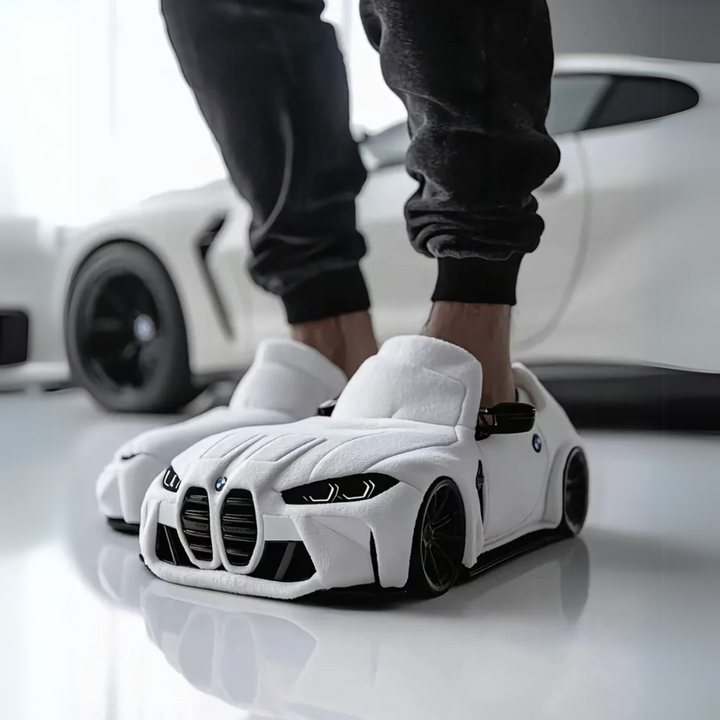Pantoufles Voiture d'Hiver