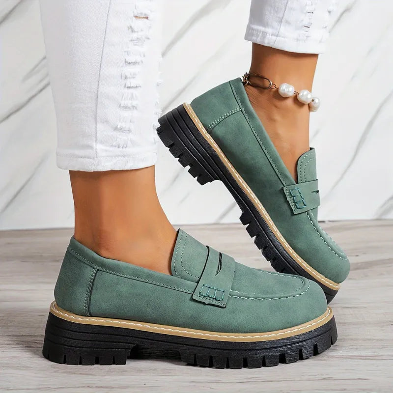 Maélis™ – Mocassins élégants à confort supérieur + semelles offertes