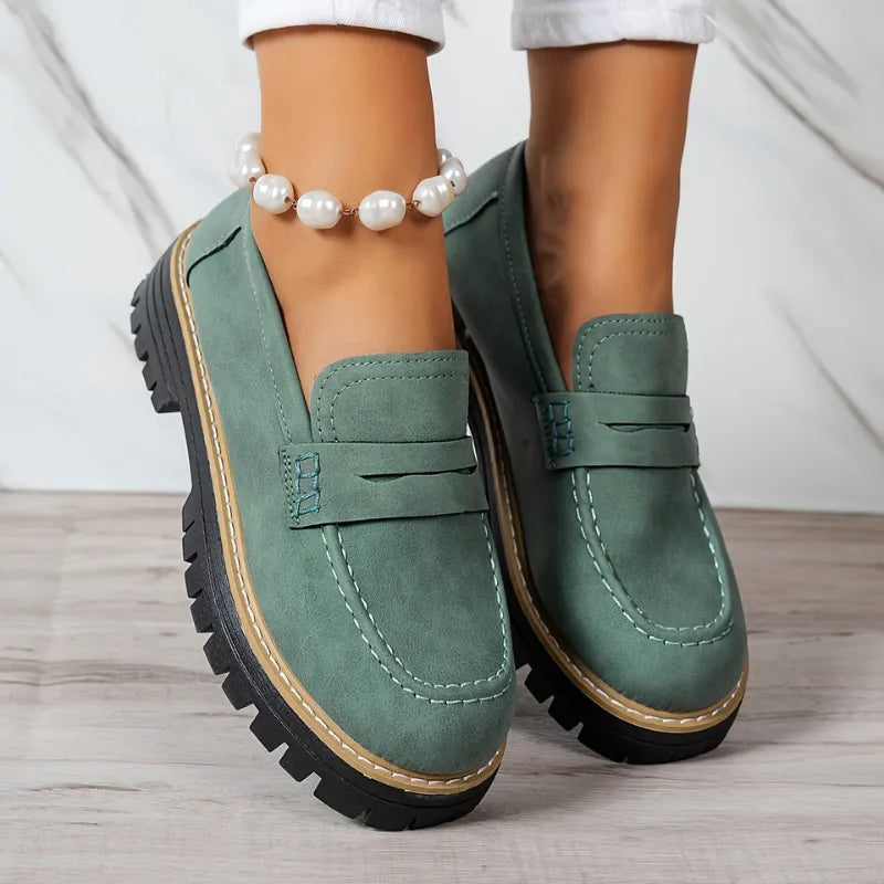 Maélis™ – Mocassins élégants à confort supérieur + semelles offertes