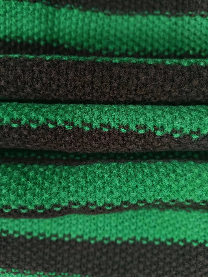 Laure | Pull-over rayé en maille