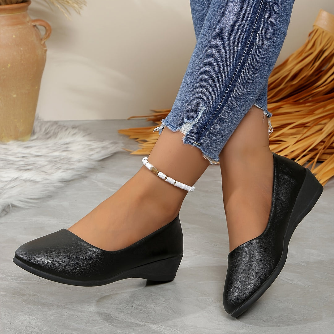 Gisele™ – Escarpins souples à petit talon et confort absolu