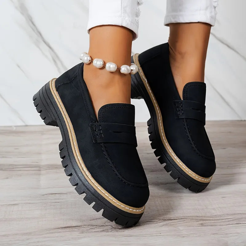 Maélis™ – Mocassins élégants à confort supérieur + semelles offertes
