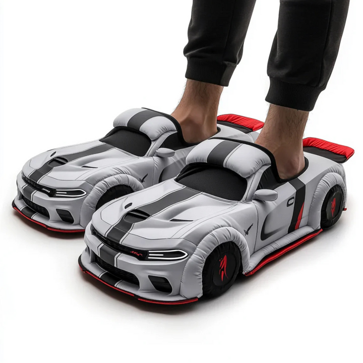 Pantoufles Voiture d'Hiver