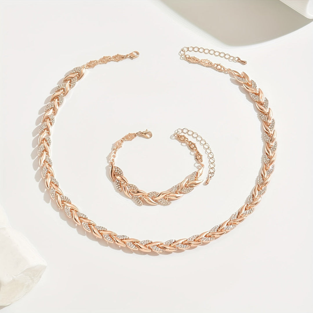 Melisande | Set Collier et Bracelet Brillant