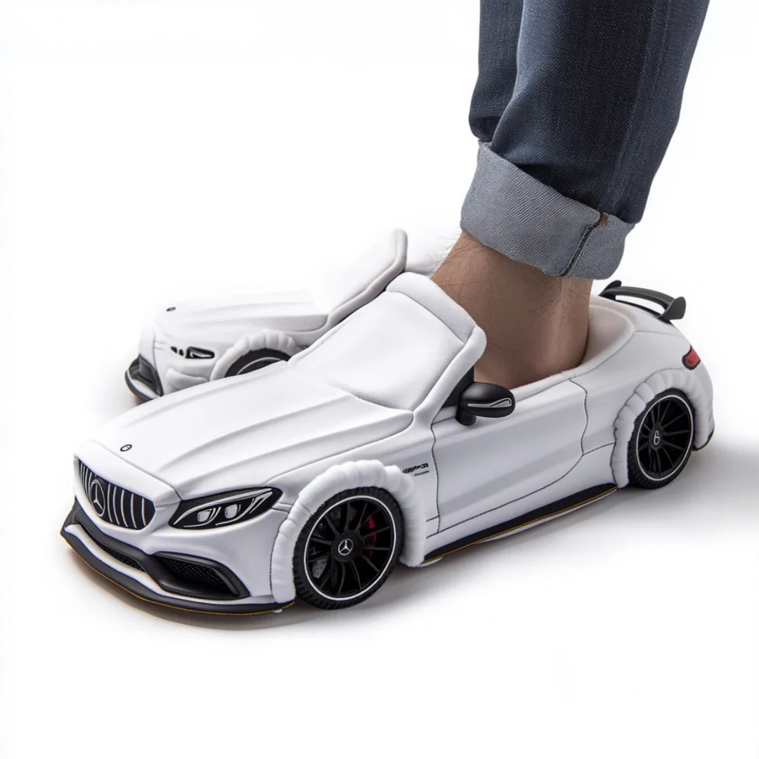 Pantoufles Voiture d'Hiver