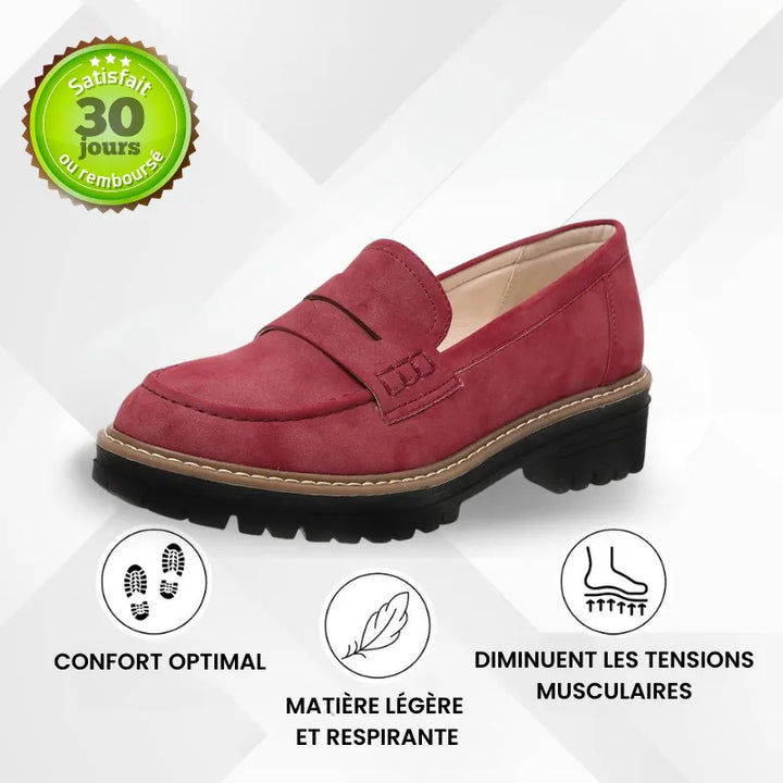 Maélis™ – Mocassins élégants à confort supérieur + semelles offertes