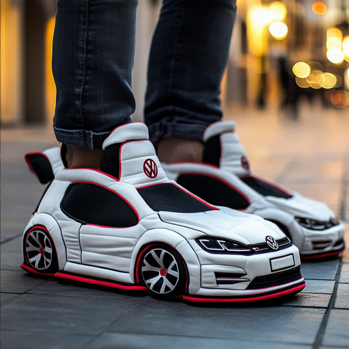 Pantoufles Voiture d'Hiver