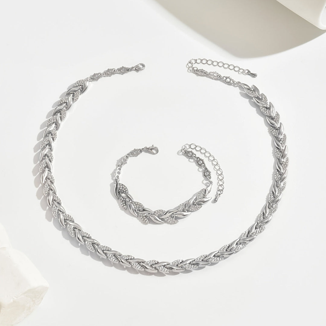Melisande | Set Collier et Bracelet Brillant
