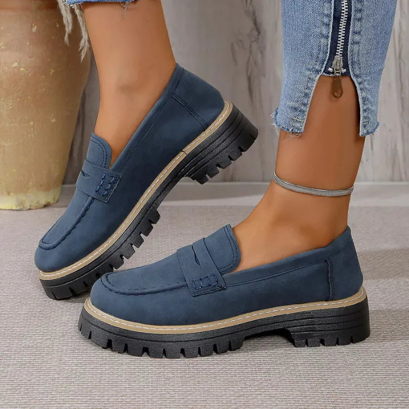 Maélis™ – Mocassins élégants à confort supérieur + semelles offertes