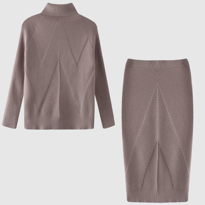 ARIELLE™ | Ensemble Tricot Deux Pièces Fleur