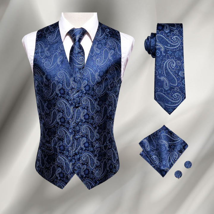 Axel™ | Gilet Vintage - Fêtes Élégantes