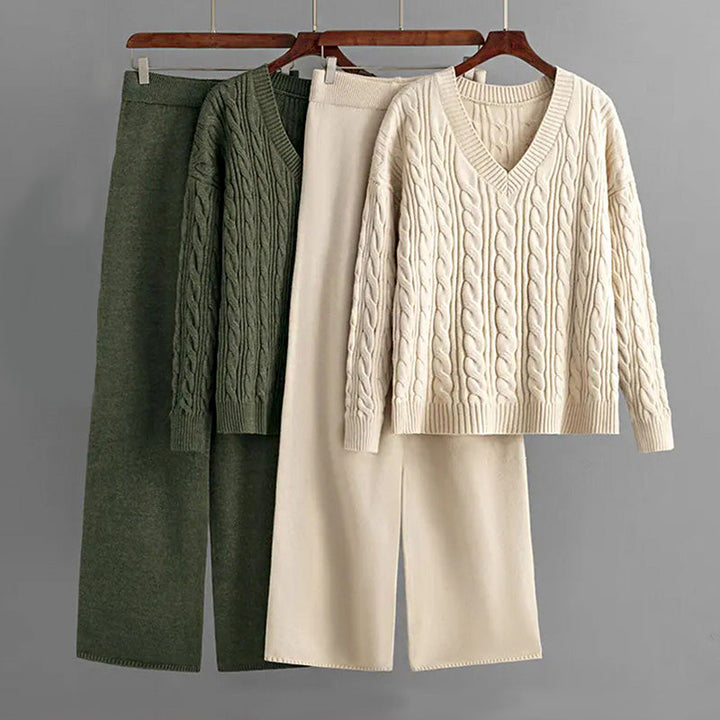 CLAUDINE™ | Ensemble Tricot Cozy Portofino Partout