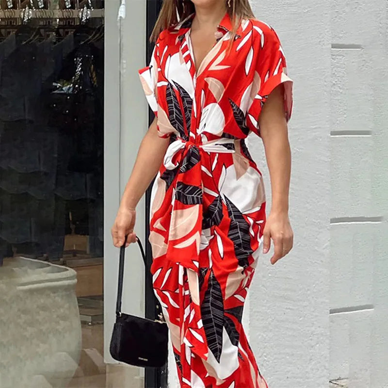 Amalia | Robe Maxi Luxe à Envelopper