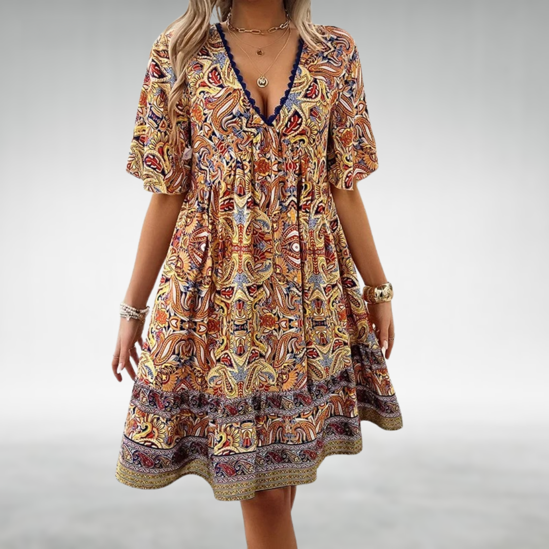 Stephanie | Robe Élégante Luxe (Presque épuisée)