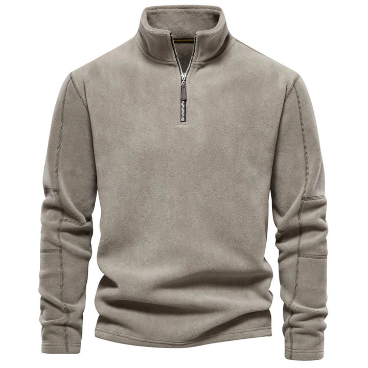 Emil | Pull Polaire Chaud avec Fermeture Éclair