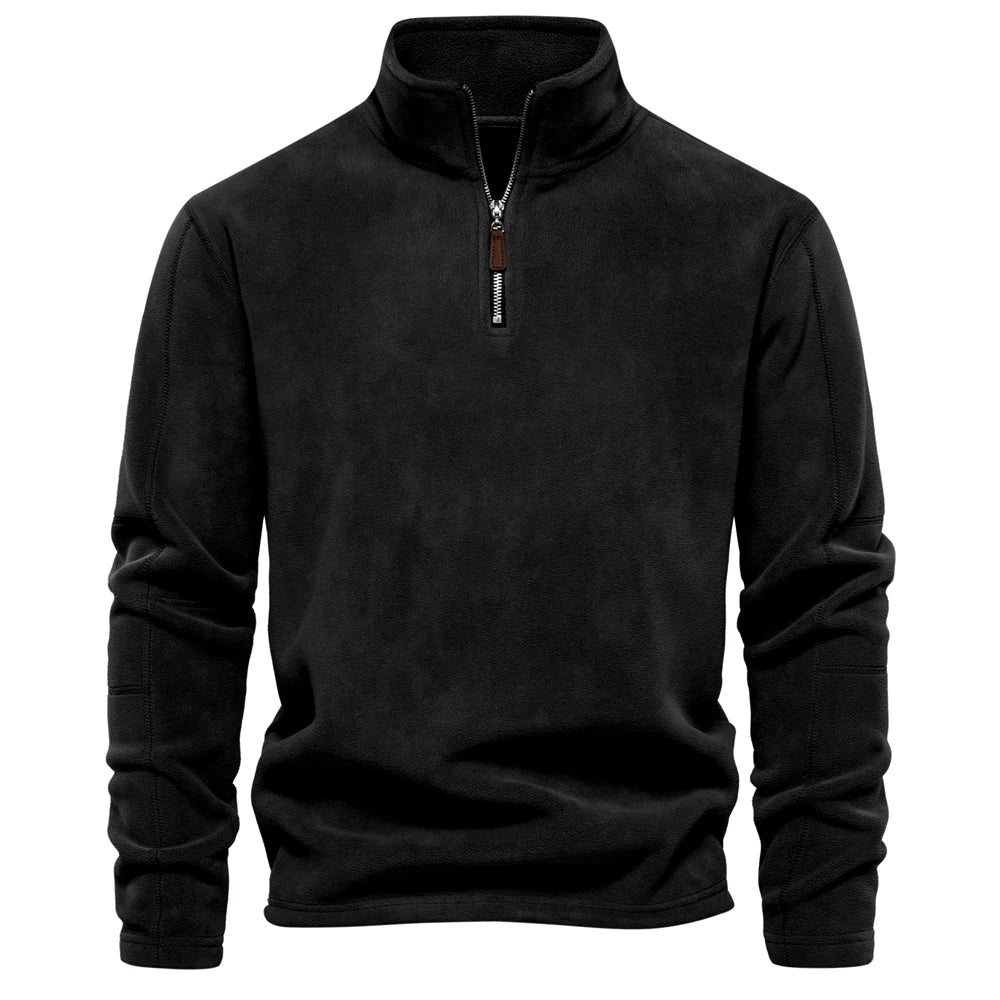 Emil | Pull Polaire Chaud avec Fermeture Éclair