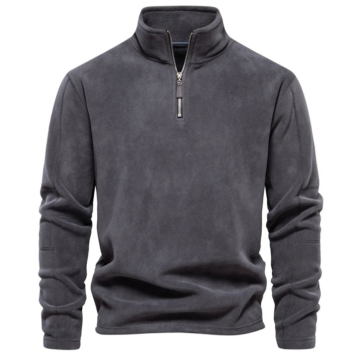 Emil | Pull Polaire Chaud avec Fermeture Éclair