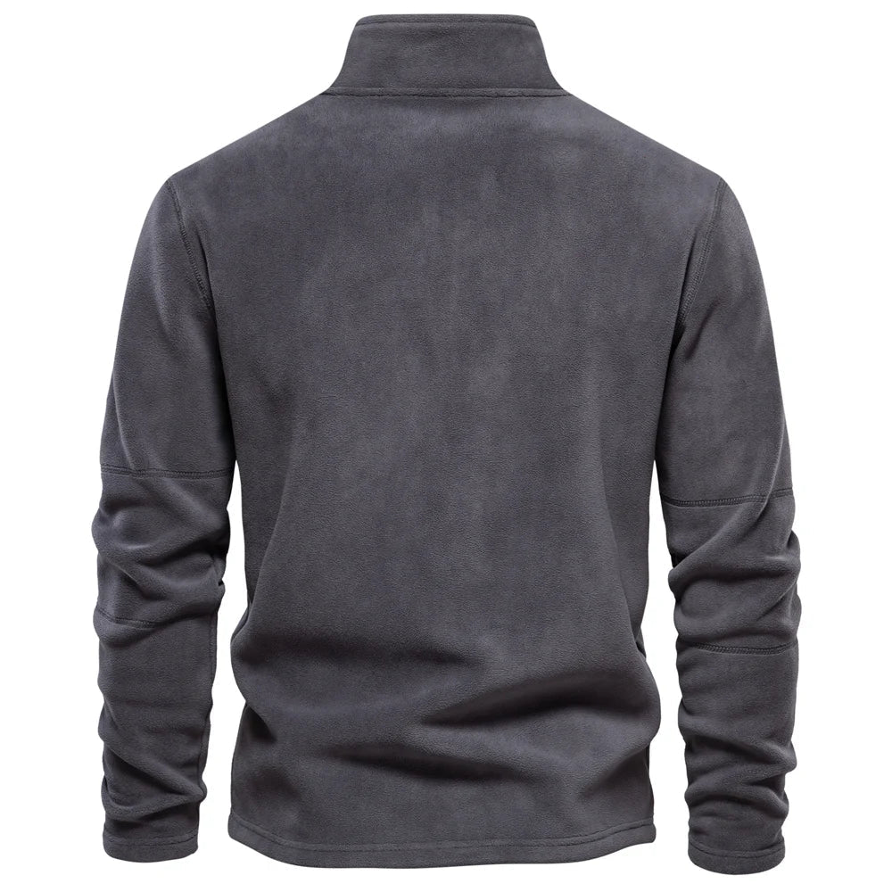 Emil | Pull Polaire Chaud avec Fermeture Éclair