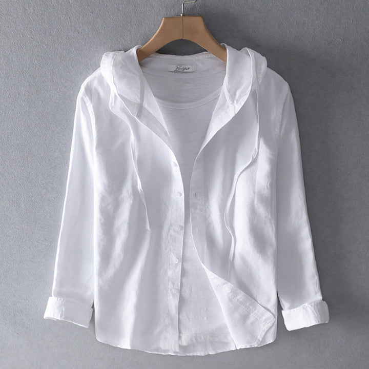 Elena | Blouse légère à capuche