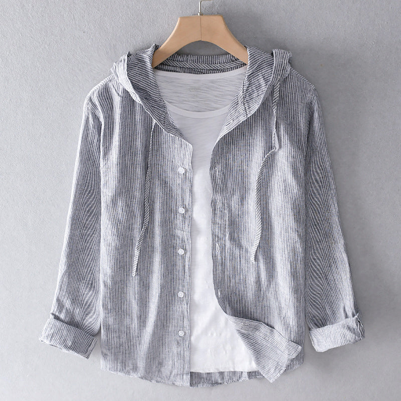 Elena | Blouse légère à capuche