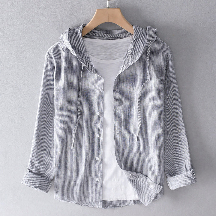Elena | Blouse légère à capuche
