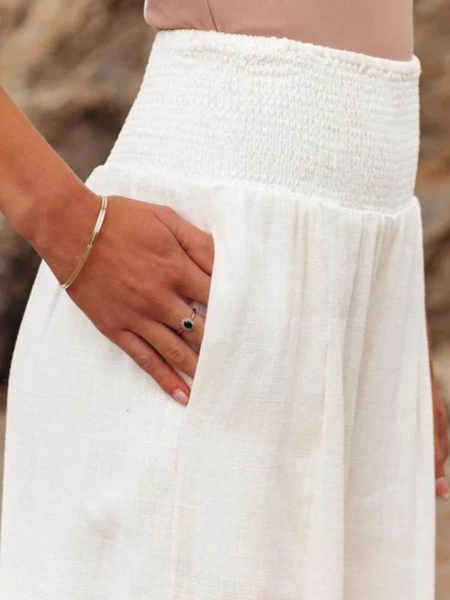 Lily | Pantalon d'Été Amusant à Pentes Larges