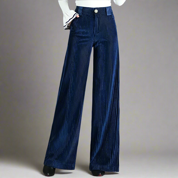 Estelle - Pantalon en Velours Côtelé pour Femmes
