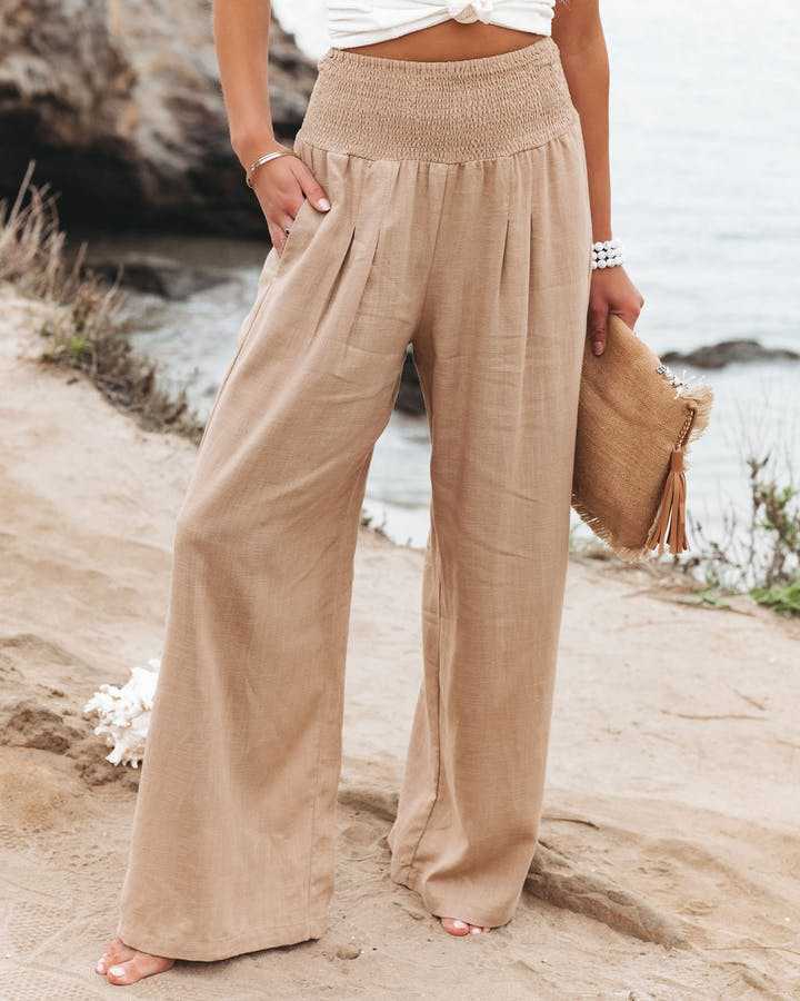 Lily | Pantalon d'Été Amusant à Pentes Larges